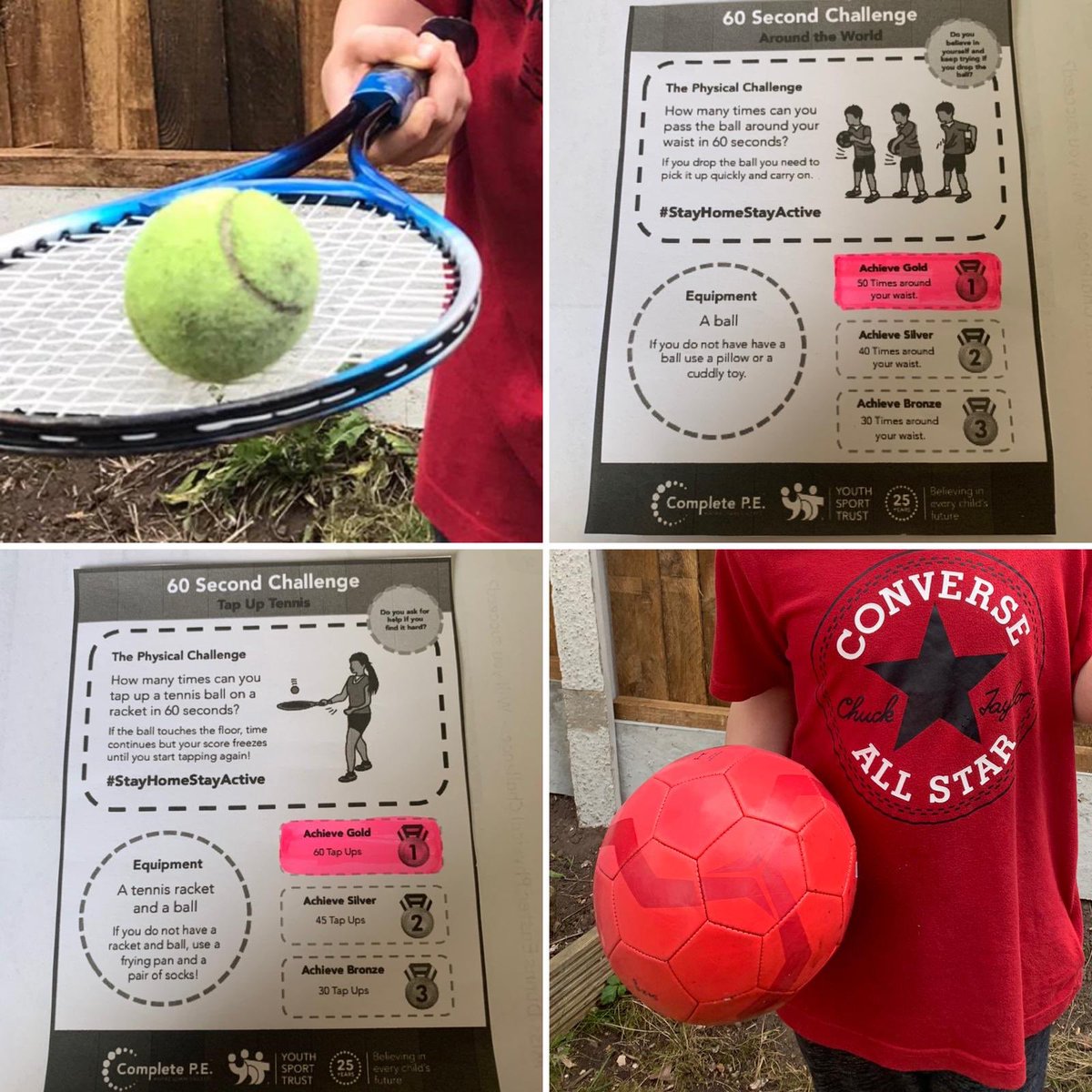 OliverM87256493's tweet photo. 60 second challenge, 71 around the world in 60 seconds, 158 tap up tennis in 60 seconds #AHSEasterChallenges #StayHomeStayActive #Teamyear7AHS @miss_kdunn https://t.co/DnaQaJl5wc