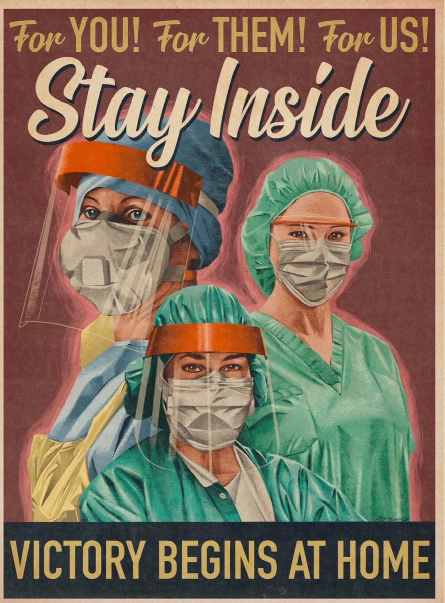 SophiaKMcKinley's tweet photo. Not sure where my sister found this image but I really enjoyed the depiction of all the women on the front line! @WomenSurgeons @AMWADoctors #ILookLikeASurgeon #COVID19 #StayHomeSaveLives https://t.co/vfOwEb9vLq