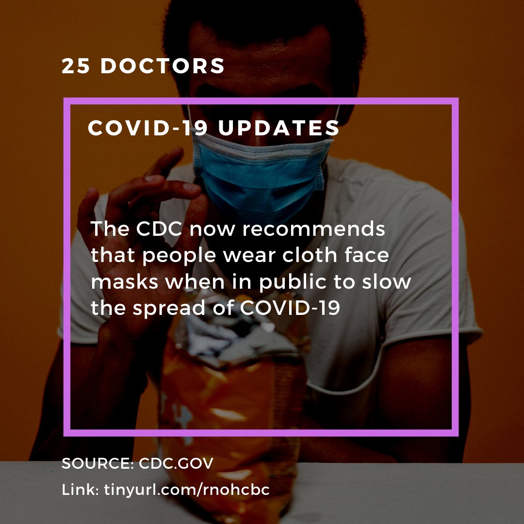 Face masks can help to slow the spread. Have you been wearing one these days?
-
#coronavirus #covid19