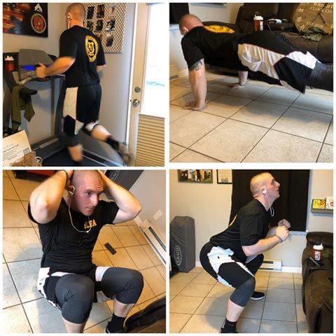 IndianaLawEnfo1's tweet photo. It's great to see some of the basics are working out from home!  Thanks to those that submitted.  Class 220 - quarantine workout.
#MondayMotivation #ILEABasicClass220 
#IndianaPolice https://t.co/Zb13dGmADT