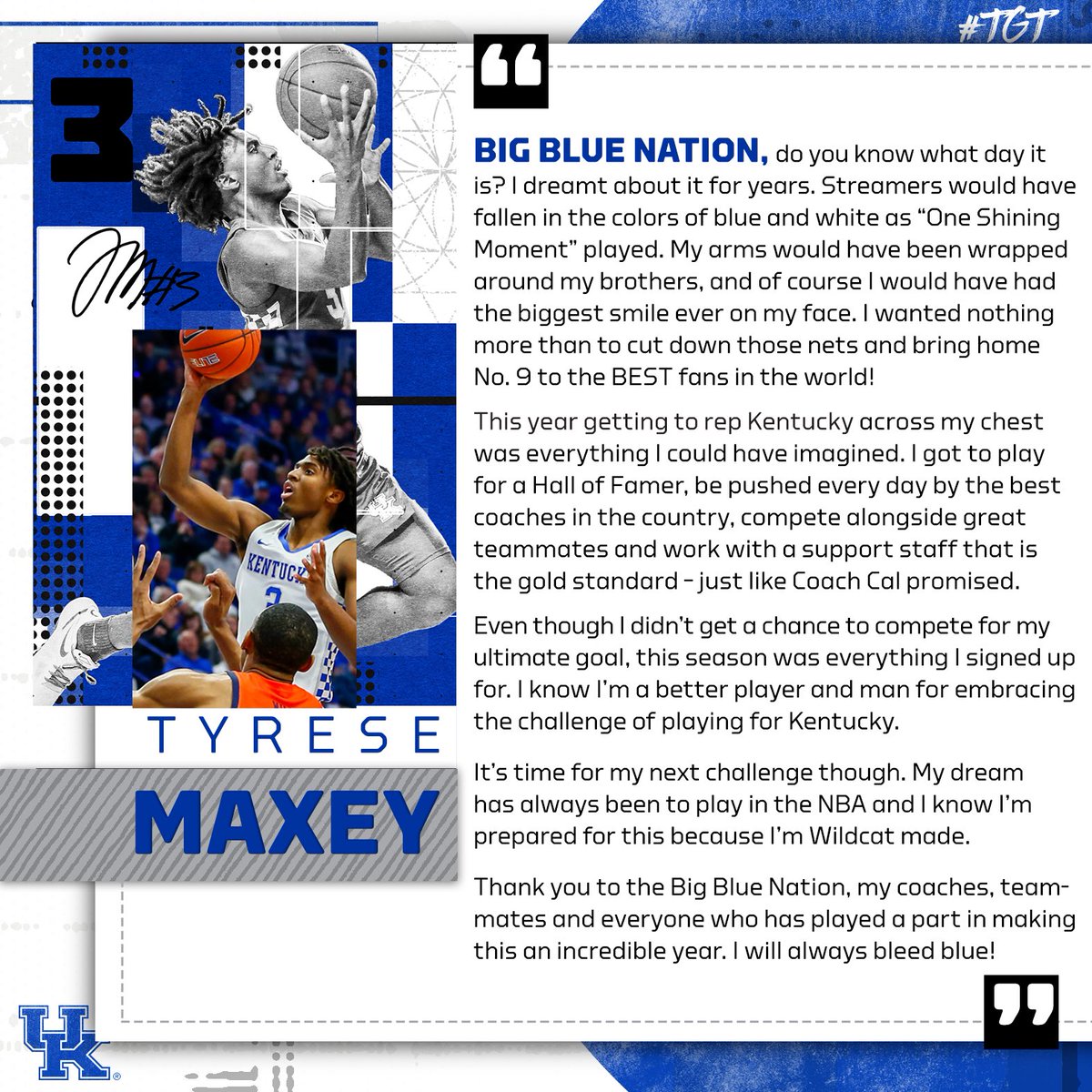 THE GREATEST TRADITION... THANK YOU #BBN FOR EMBRACING ME... FOREVER A WILDCAT!!!