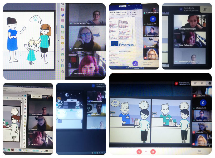 InnovamentisEU's tweet photo. 🔹 Despite the Covid-19 emergency, the distances are reduced thanks to the Conference-Calls... 
🌍💻 The 4th TPM of the #EasyHealth project took place today, using video conference's features and partnership 🇫🇷 🇵🇱 🇳🇴 🇬🇷 🇵🇹 🇮🇹 discussed the progress of the project. https://t.co/y4fJnQVKZp