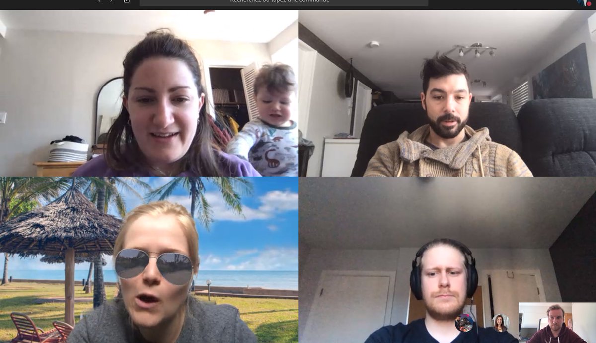 ACTITOC's tweet photo. Vidéoconférence de groupe du lundi matin 💪🔥 #Teams #actito https://t.co/gPMO93LGXU