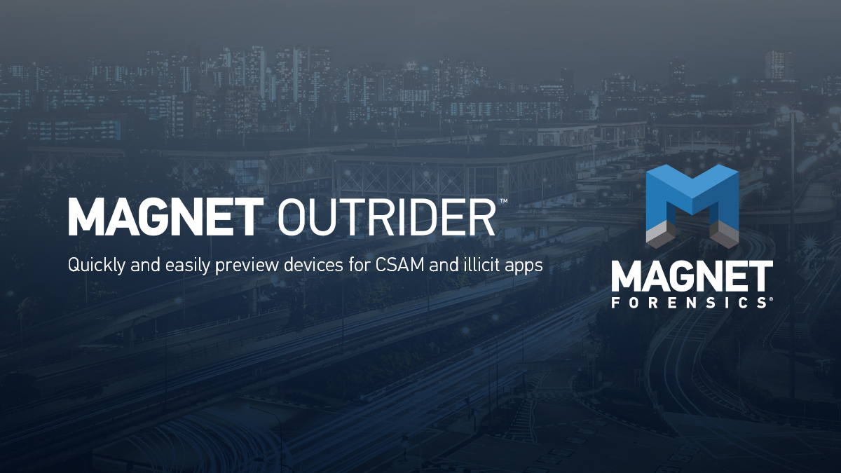 Magnet Forensics в Twitter: #OUTRIDER is now available to purchase! Request a free 30-day trial to see for yourself how it can help you quickly find #CSAM illicit apps
