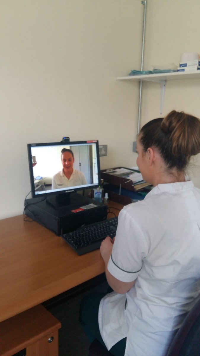 suzanneryan22's tweet photo. #TUH stroke #ESD team providing quality stroke rehab through #telerehab during #COVID19. A positive addition to services going forward #improvepatientflow.
 @Roisin01756767 @ElaineBarker77 @ronancollins7 @GillianAHarte @belton_anne @wearetuhf @katiecumminsSLT #TUHworkingtogether https://t.co/SWWob9nzUR