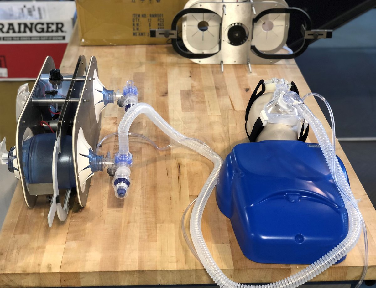 Cranfield University (@cranfielduni) on Twitter photo Awesome work by our <a href="/cranfielddesign/">Cranfield Design</a> team, who have worked with <a href="/GeorgiaTech/">Georgia Tech</a> to design and build a simple, low-cost Bag Valve Mask ventilator to help critically-ill COVID-19 patients - find out more 👇
bit.ly/2VaTCse
#CranfieldCommunity #WeAreTogether #UniSupport Awesome work by our <a href="/cranfielddesign/">Cranfield Design</a> team, who have worked with <a href="/GeorgiaTech/">Georgia Tech</a> to design and build a simple, low-cost Bag Valve Mask ventilator to help critically-ill COVID-19 patients - find out more 👇
bit.ly/2VaTCse
#CranfieldCommunity #WeAreTogether #UniSupport