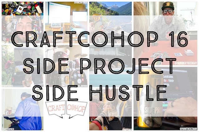 thebeerrater's tweet photo. CraftCoHop 16: Side Project Side Hustle https://t.co/P6HBjZlQ35 https://t.co/FiMUe2j7ry