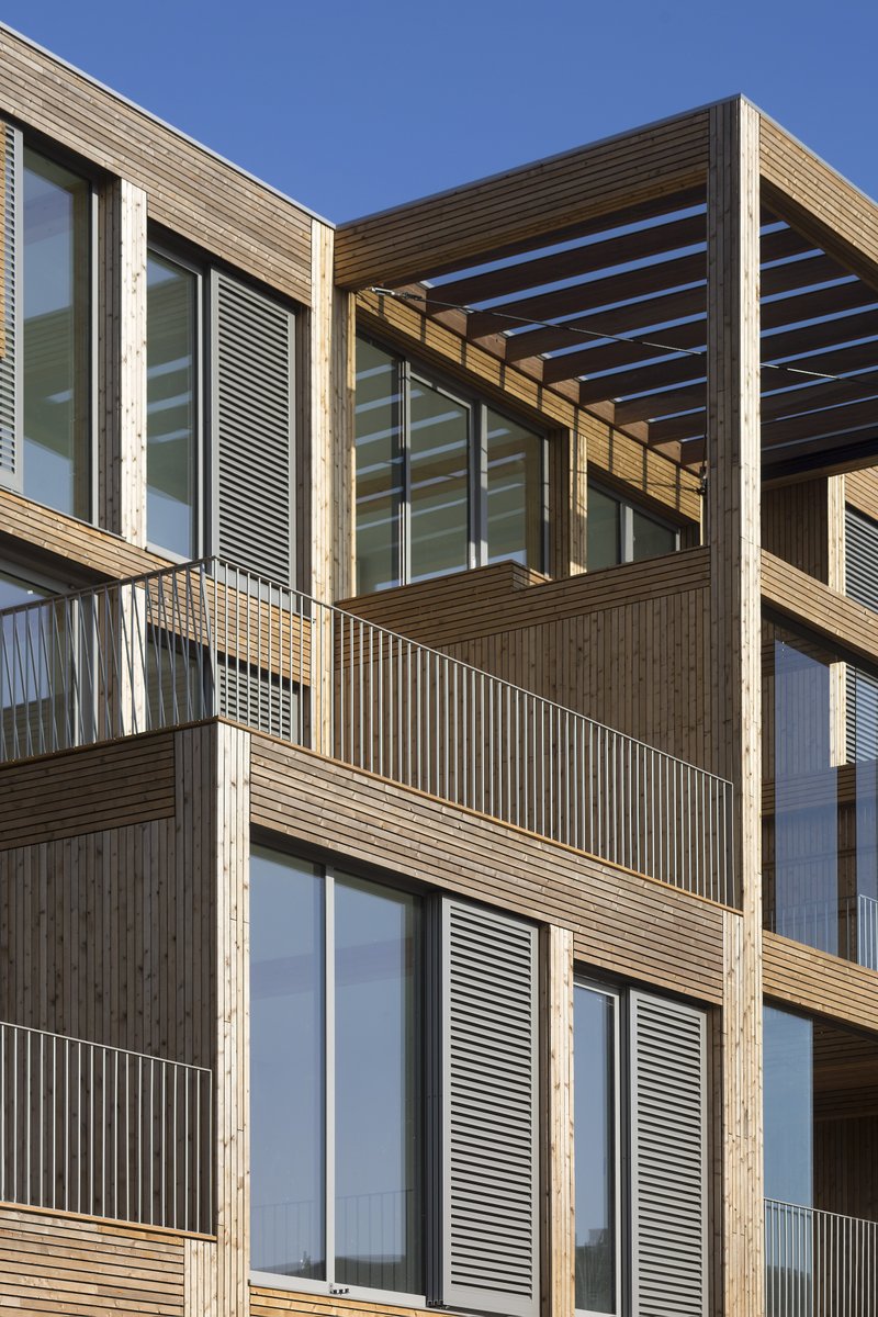 ANAarchitecten's tweet photo. Bouwen in hout is een van de thema's waar ANA zich mee bezig houdt. Op de afbeelding project ''Houtlofts'' #materialmonday #ANA #houtconstructie #circulairbouwen https://t.co/dzLY1liTH6