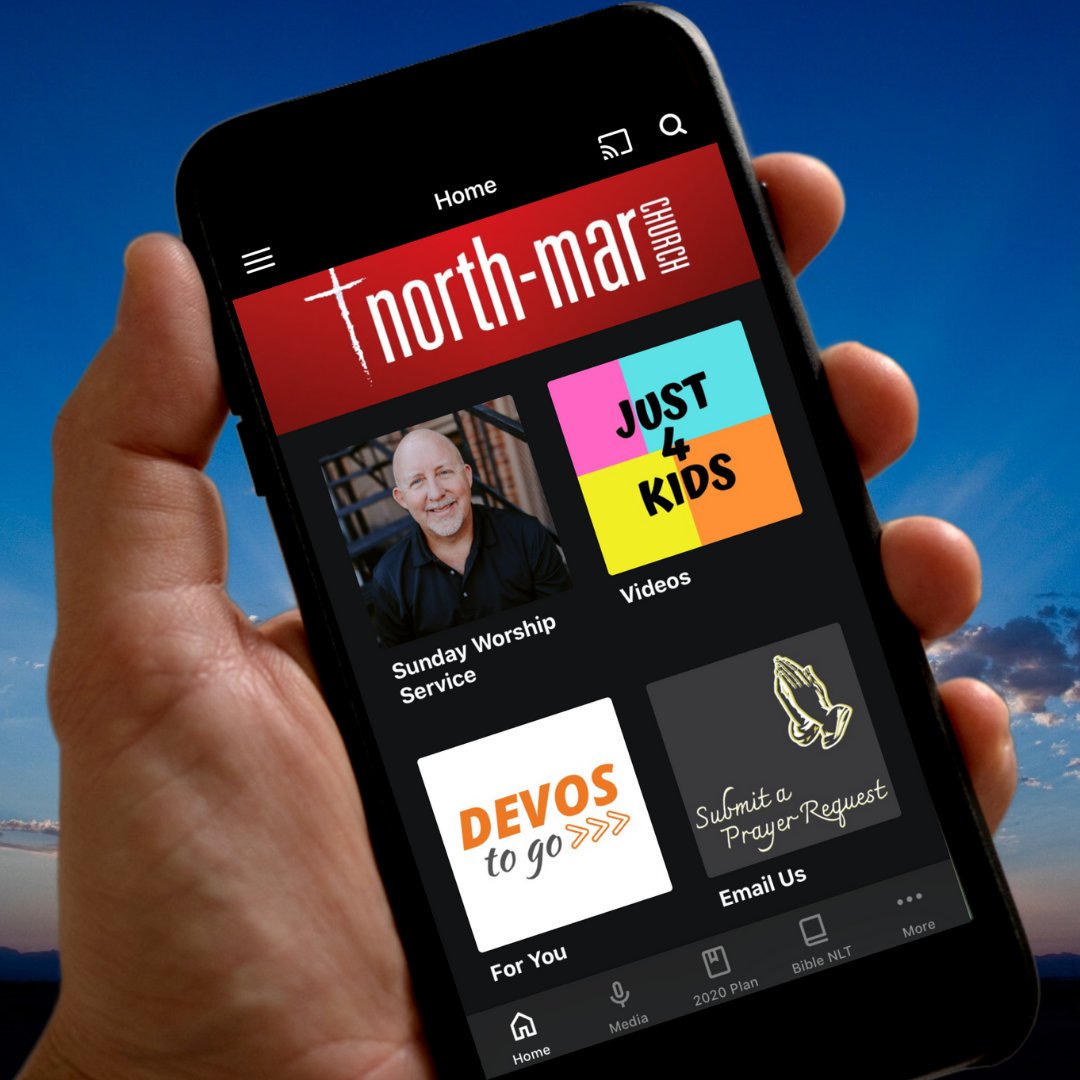 NorthMarChurch's tweet photo. Want to view all our latest video content? Download the North-Mar Church app today! https://t.co/VAOhUudZOV