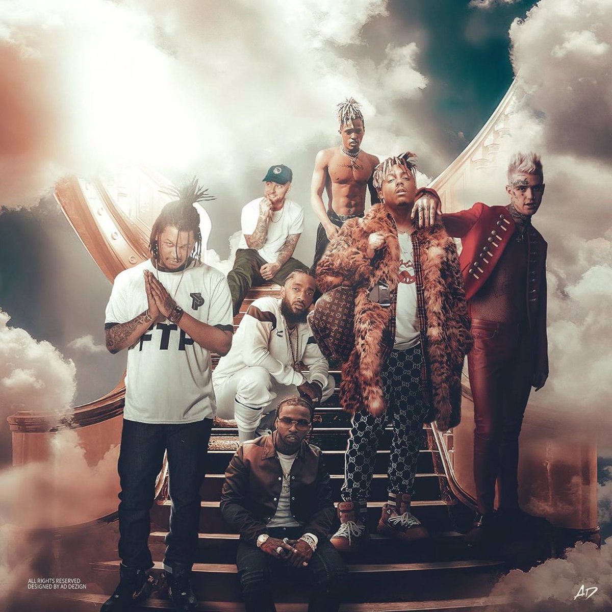 XXL's tweet photo. Forever in our hearts 🖤🕊 | 🎨: AD Dezign https://t.co/B4zUQHXbAC