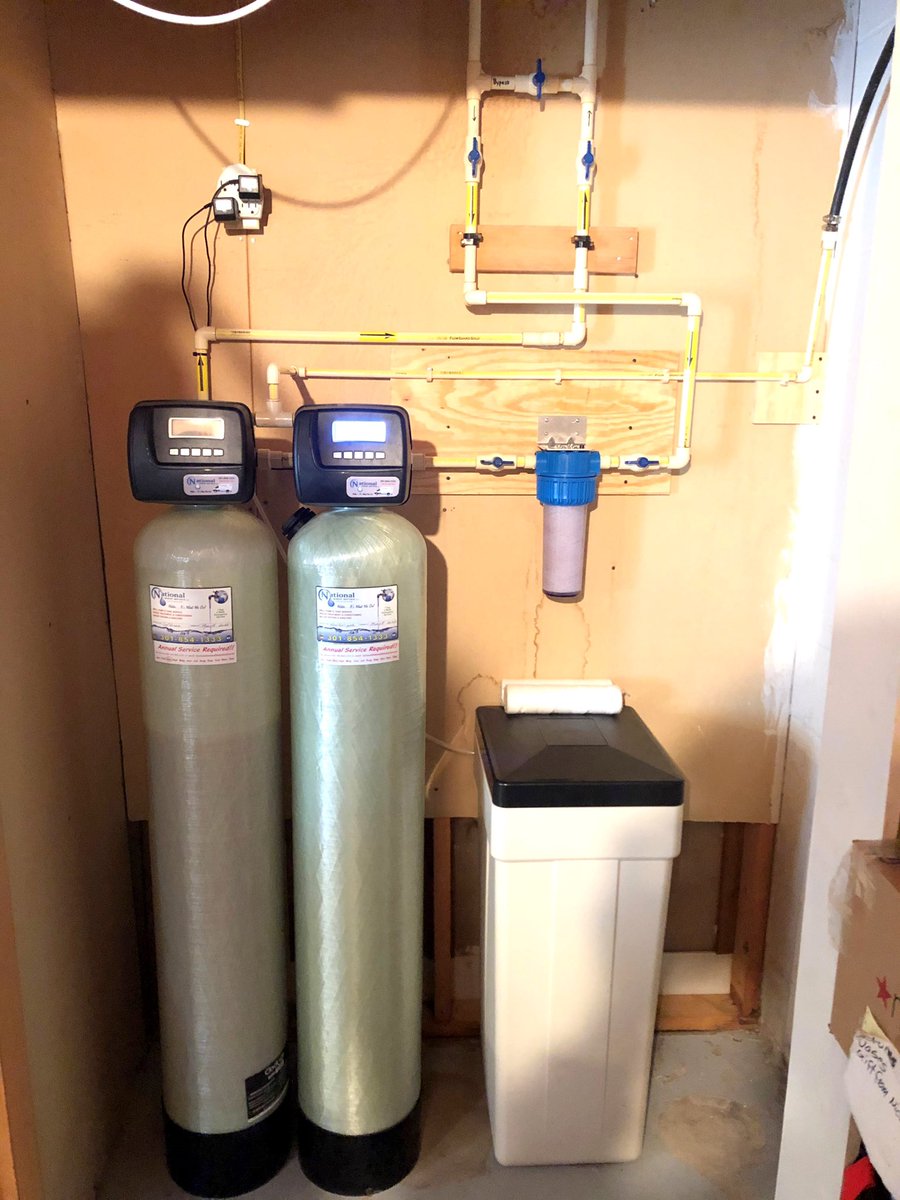 N_W_S_C's tweet photo. #Watertreatment #installation!
We installed a #Watersoftener for #hardwater, an #acidneutralizer for #ph & #corrosioncontrol, & a 10” #Sediment #Filter!
We are open for #emergency services, no waters, no hot waters, water quality issues, & deliveries.
@ClackCorp @MilbyCompany https://t.co/50NXo3VziA