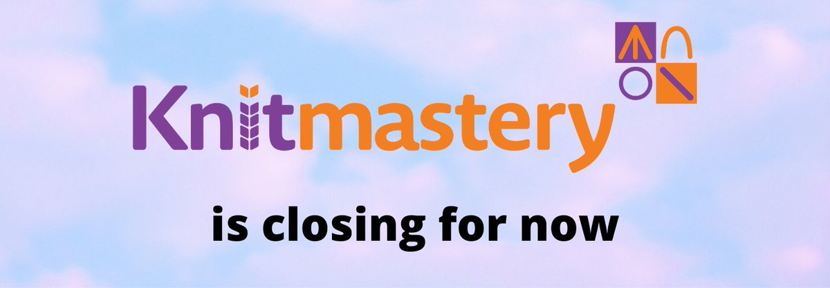 knitmastery's tweet photo. NEWS - we're closing down the Knitmastery app. Patterns are no longer available to buy, but any you've bought previously can still be used for now - full details on our website: https://t.co/qHrMHs32yy
Please note this doesn't affect @stitchmastery, our charting software. https://t.co/ATQyH013a2