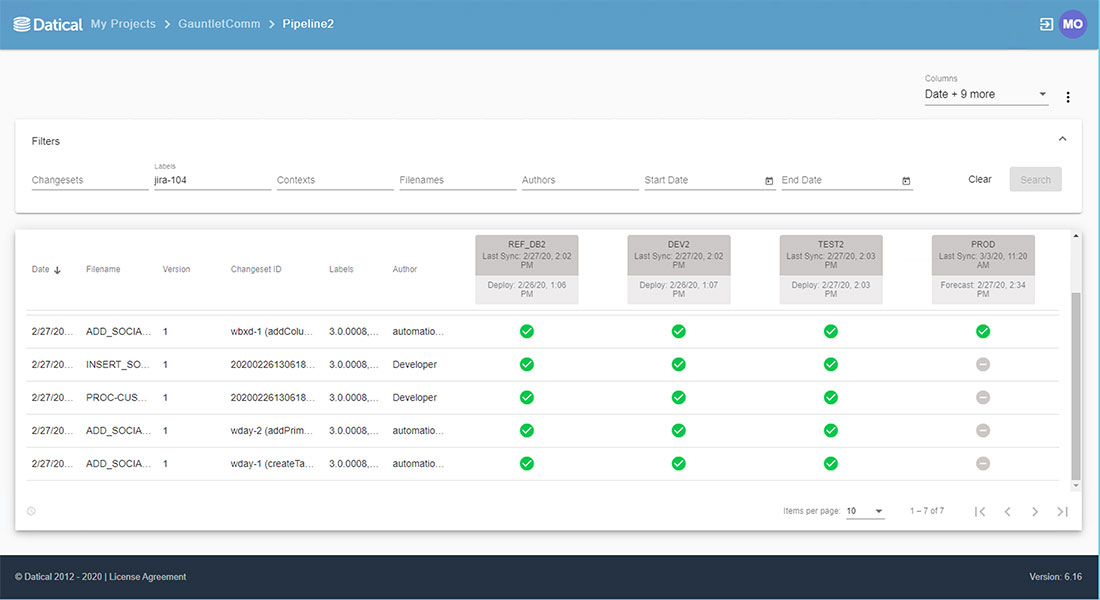 If databases are slowing your team down, we can help. We have the tools and a great support team. We help with the technology AND the human aspect of improving your #DevOps process. Join us for a demo to learn more. bit.ly/Demo_Datical #Database #Automation #CICD