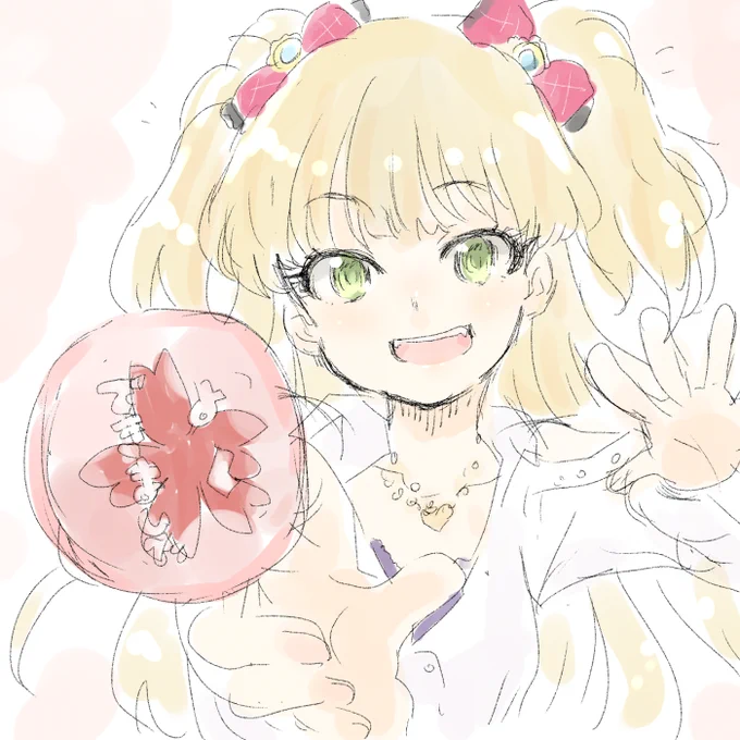 桜の咲いてるうちに描いとこ 