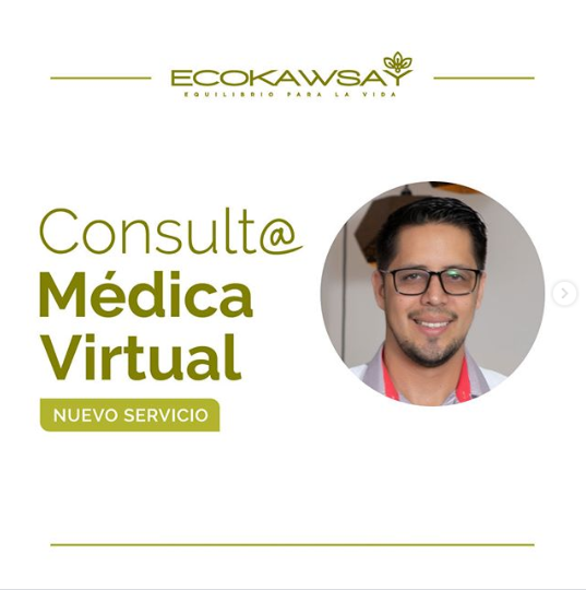 EcoKawsay's tweet photo. Porque sabemos la importancia de permanecer en casa, te ofrecemos nuestra #ConsultaMédicaVirtual a través de WhatsApp, teléfono o Skype.

✆ ＋57 300 888 00 48
 ▸ https://t.co/Cne5TU3VB3

#Ecokawsay #Vida #Salud #Coronavirus #Covid19 #YoMeQuedoEnCasa #EcokawBot #ConsultaVirtual https://t.co/7hvQ2cWkTD
