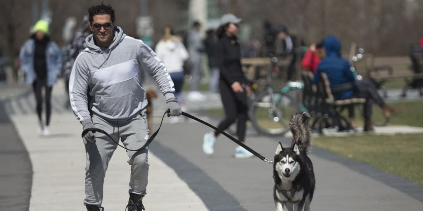 There have been 5,300 complaints to 311 about people not physical distancing in #Toronto, including non-essential businesses still open, a house party, outdoor gathering and more: torstar.co/3pqM50z6ueR