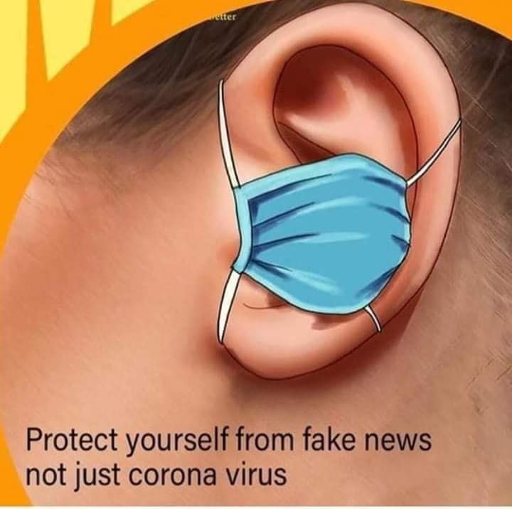 zfrmrza's tweet photo. Protect yourself from fake new and wrong information not just corona virus! <276> https://t.co/IYQx36wV1L