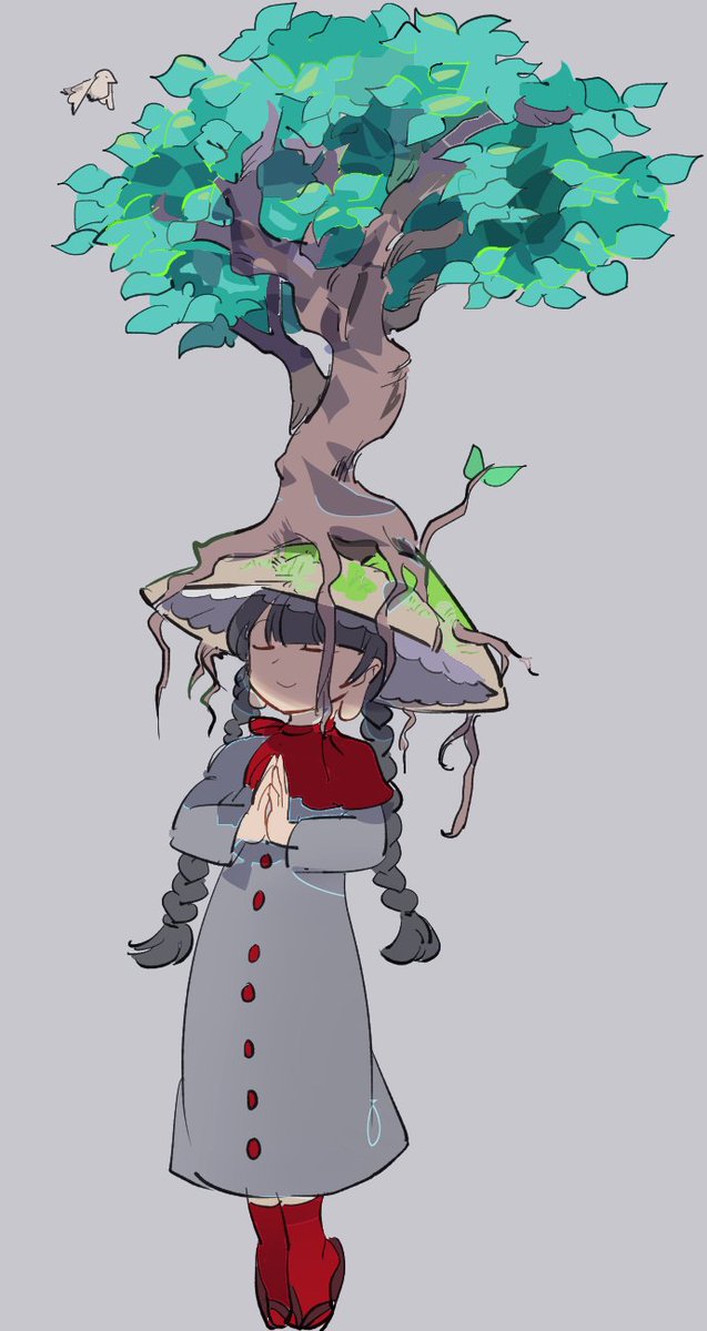 矢田寺成美 「成長 」|茶丸九のイラスト