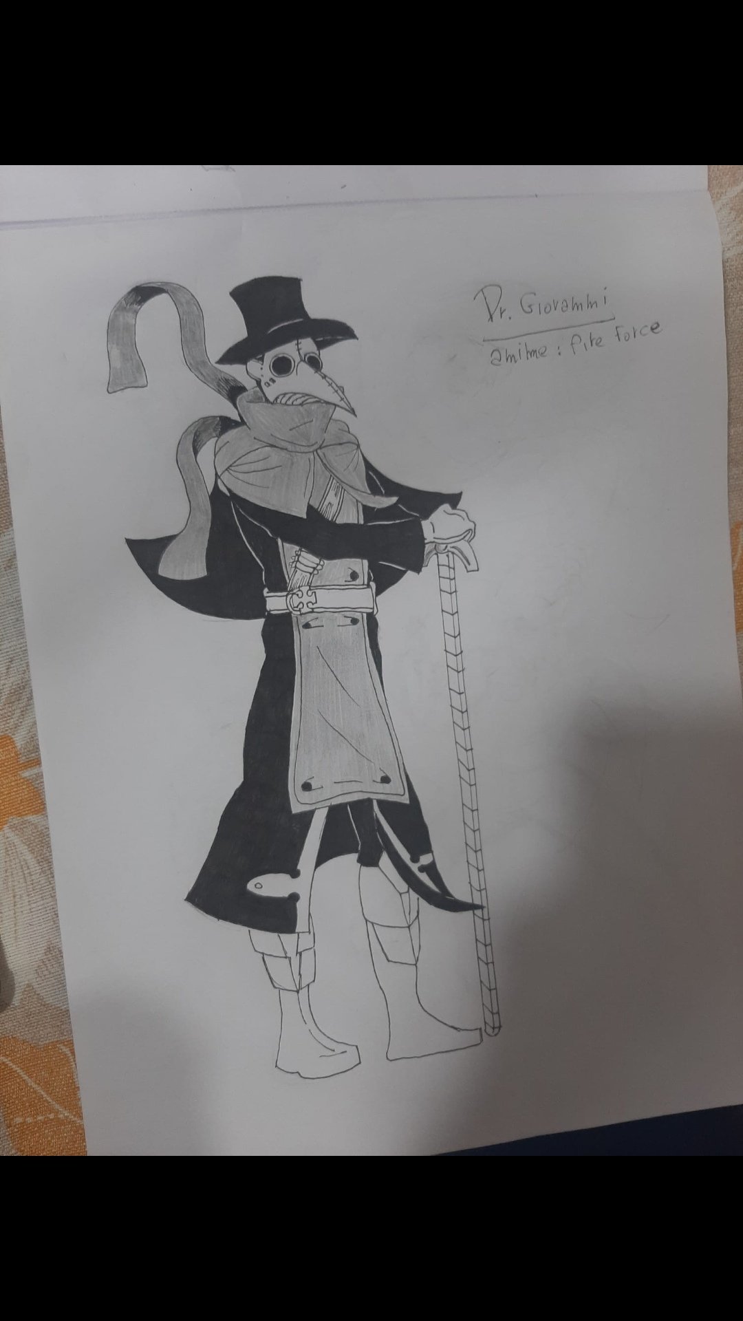 Antonino 03 Dr Giovanni Or Scp 049 Anime Manga Otaku Fireforce Scp049 Drawing Drgiovanni