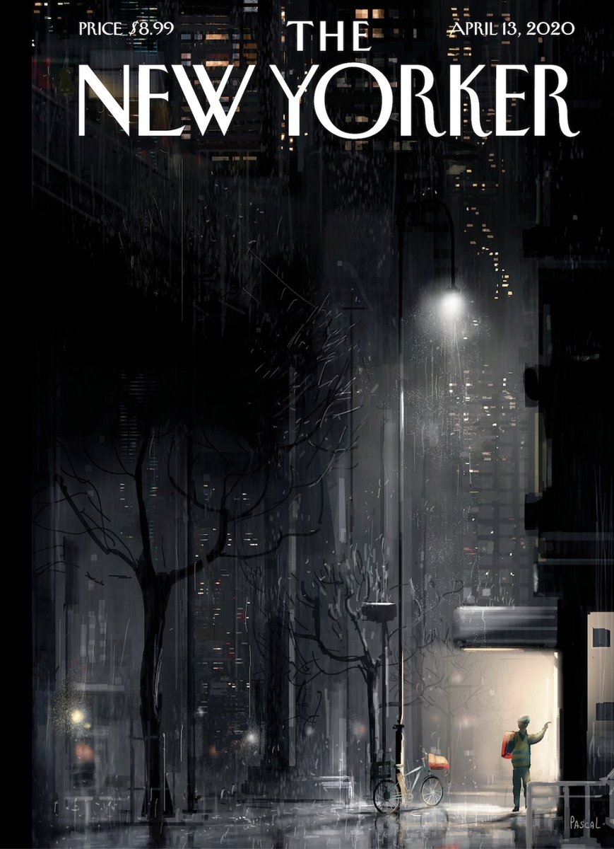 This weeks cover of <a href="/NewYorker/">The New Yorker</a> reflects the elevated role bicycles are playing in our society at this moment. That's a beautiful thing in a trying time.