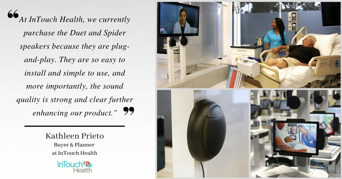 Especially now with the rise of COVID-19 doctors and patients need solutions they can rely on. Learn more about our telehealth solutions at phnxaudio.com/solutions/tele…