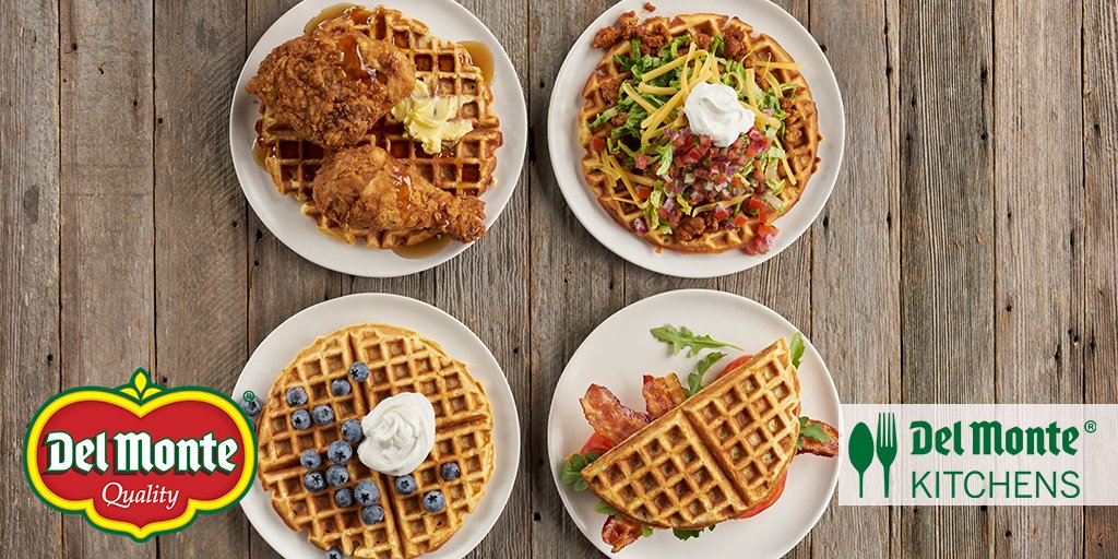 Switch it up tonight with breakfast for dinner! Our Savory Corn Waffles recipe can be customized with your favorite toppings. 

Get recipe: bit.ly/2wWfsb7

#delmonte #dinnerideas #mondaymotivation