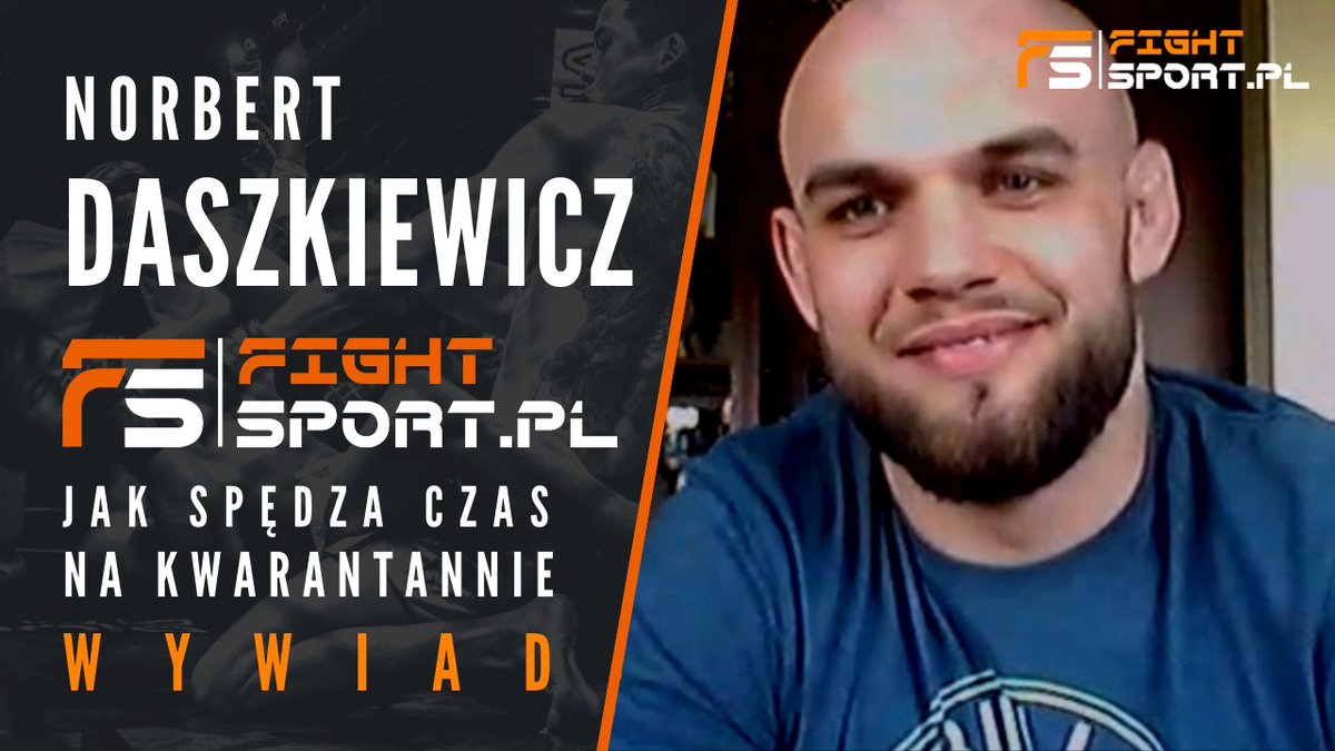 fightsport_pl's tweet photo. O 19:30 zapraszamy na premierę wywiadu! 
Norbert Daszkiewicz - trener MARTY 'LINKIMASTER' LINKIEWICZ - o walce na FAME MMA 6!
https://t.co/EgtGiL0rHa
#FAMEMMA6 | #MMA https://t.co/XykUAqV04Q
