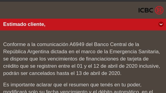 MartinMarquesM's tweet photo. Para los que se les vence el 12/04, tranquilos! Acá está la solución! https://t.co/IXKgTfgwrN