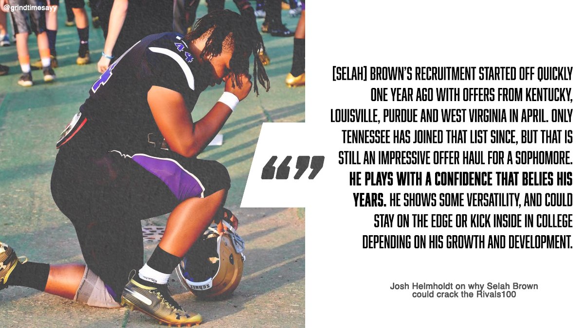 AmericanRivalry's tweet photo. Don't be surprised when @MaleBulldogs defensive end Selah Brown cracks the Top 100 in the 2022 rankings, according to @Rivals' Josh Helmholdt. https://t.co/8rnSvj67J1