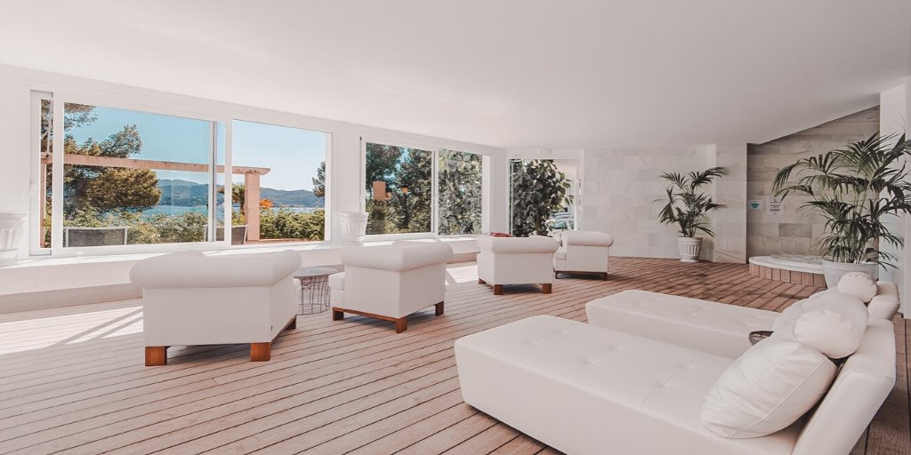 More than a spa, a spa with a view. It's our Thalasso Spa 'Mar de Fornells', a well-being oasis you'll be able to enjoy during your next visit to Hotel Coronado. Stay strong, we're getting over all of this soon!