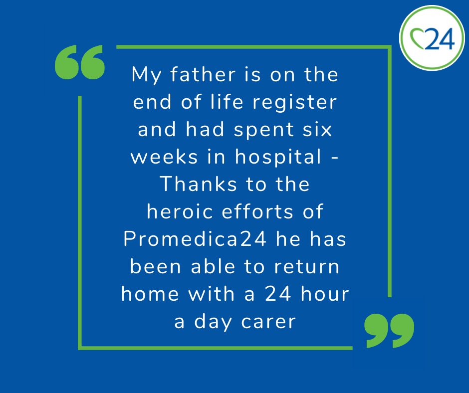 Our regional partner Chris at @Promedica24WS has recently received an amazing review on @homecare_co_uk due to his dedication and fantastic work💙 To read the full review take a look at the link below. homecare.co.uk/homecare/agenc…