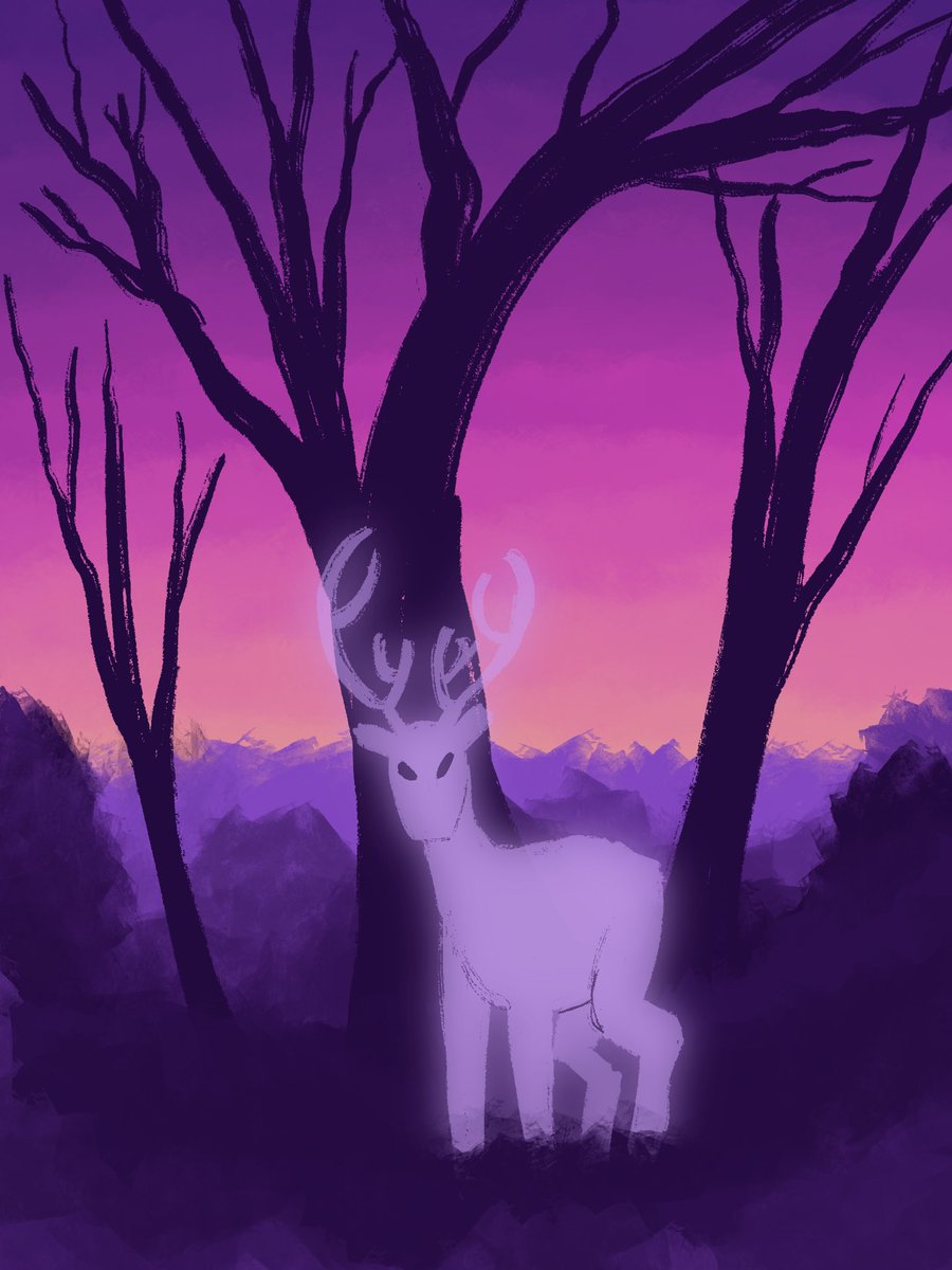 EricaMac888's tweet photo. Ghost deer👻🦌
#art #digitalart #deer #ghostdeer #digitalillustration #originalart #supernaturalcreature https://t.co/vfOkiCJoPN