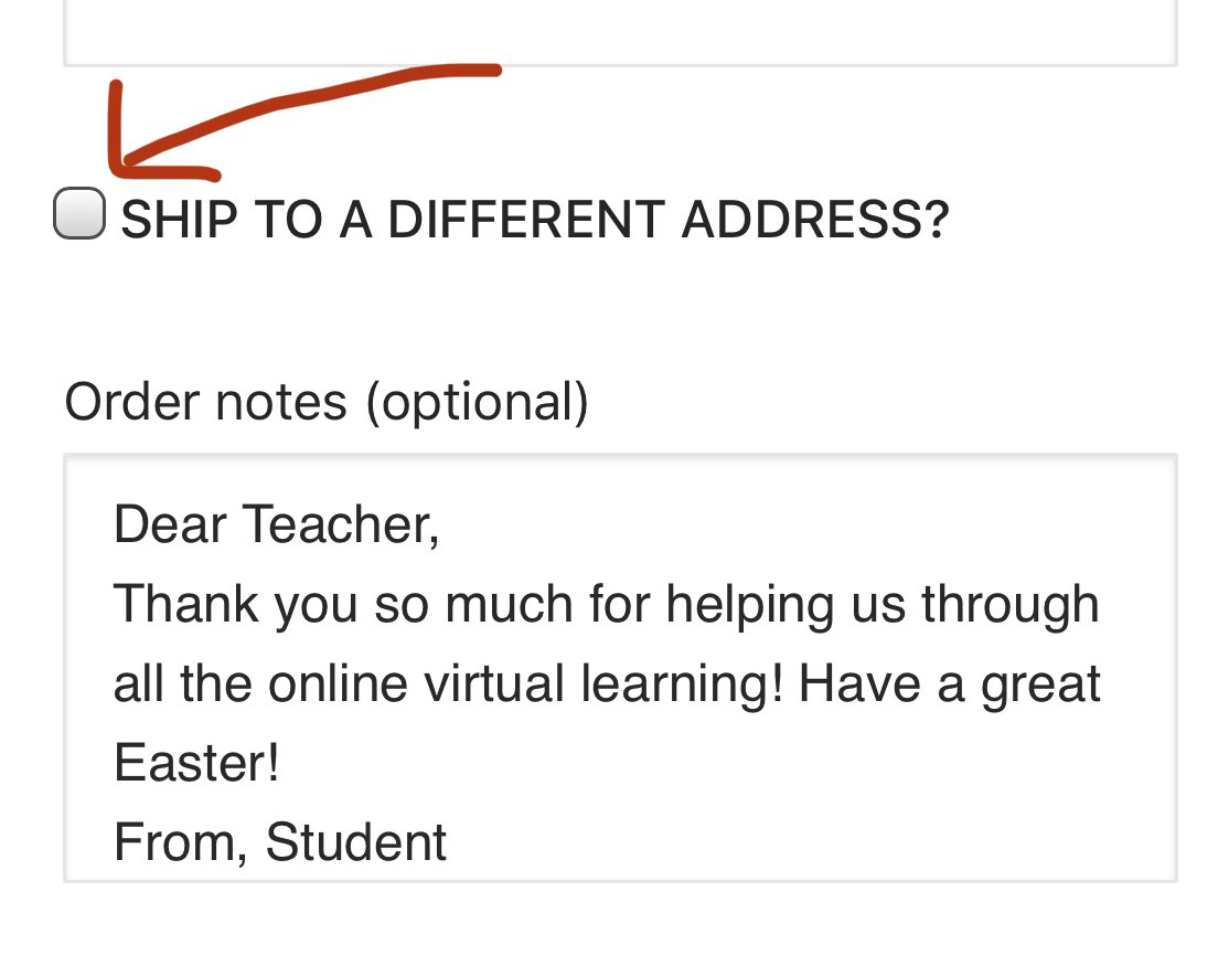 Zip_Dip's tweet photo. Send gift cards to those you are unable to see! Just click ship to different address. Add a message in the other notes section and we will hand write the note along with the gift card! See the example below! https://t.co/XnTWZ5ggYT