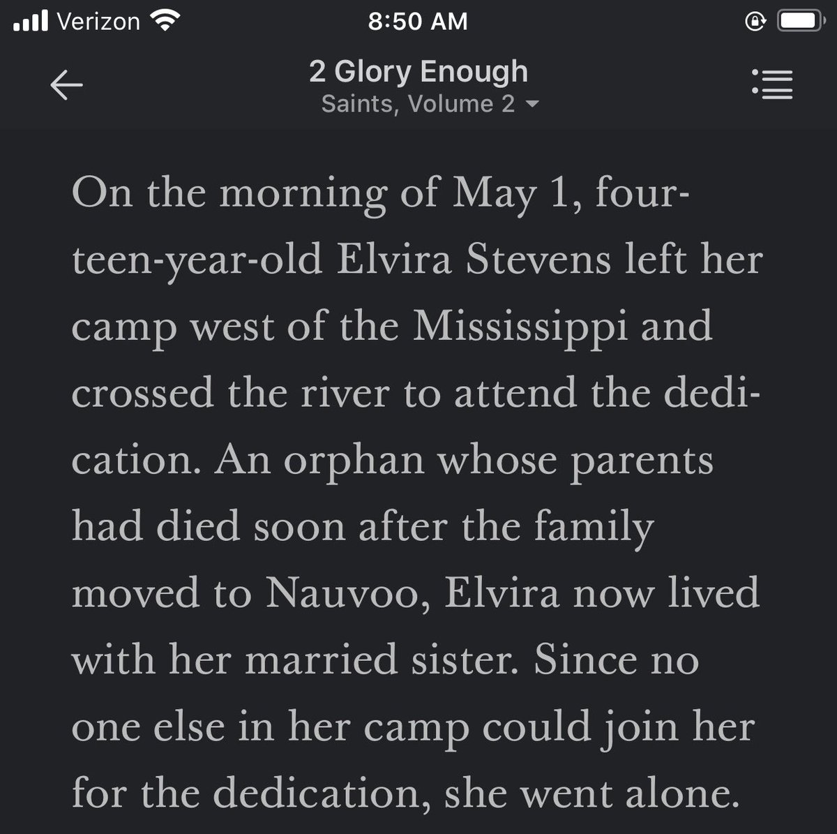 HazelNutTreeGen's tweet photo. This morning I was reading “Saints: Vol 2” by @churchhistory and recognized the name Elvira Stevens. After looking her up on @FamilySearch Family Tree I remembered that I researched her family for the Nauvoo Project @BYU! Such a fun memory. ❤️ https://t.co/4YuHMj5PCg
