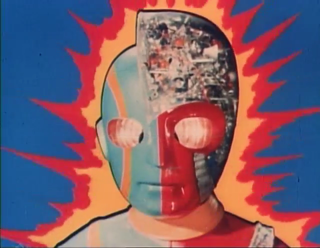 Kikaider, l'un des gros morceaux de la collec Ishinomori dont il deviendra l'un des mangas les plus dramatiques. Son design "imparfait donc parfait" lui valut beaucoup de critiques mais devint iconique, ainsi que son méchant Hakaider=>