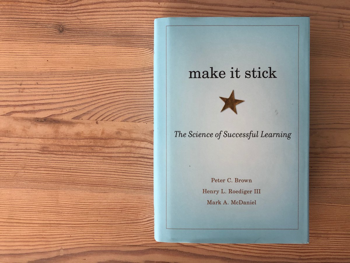 My big takeaways from this book include the importance of mental models, the struggle to find answers allows for better learning, practice, practice, practice and always be open to and provide feedback. #edpsych #edchat #brainbasedlearning