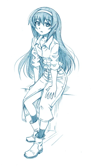 普段着の麻子も良い 