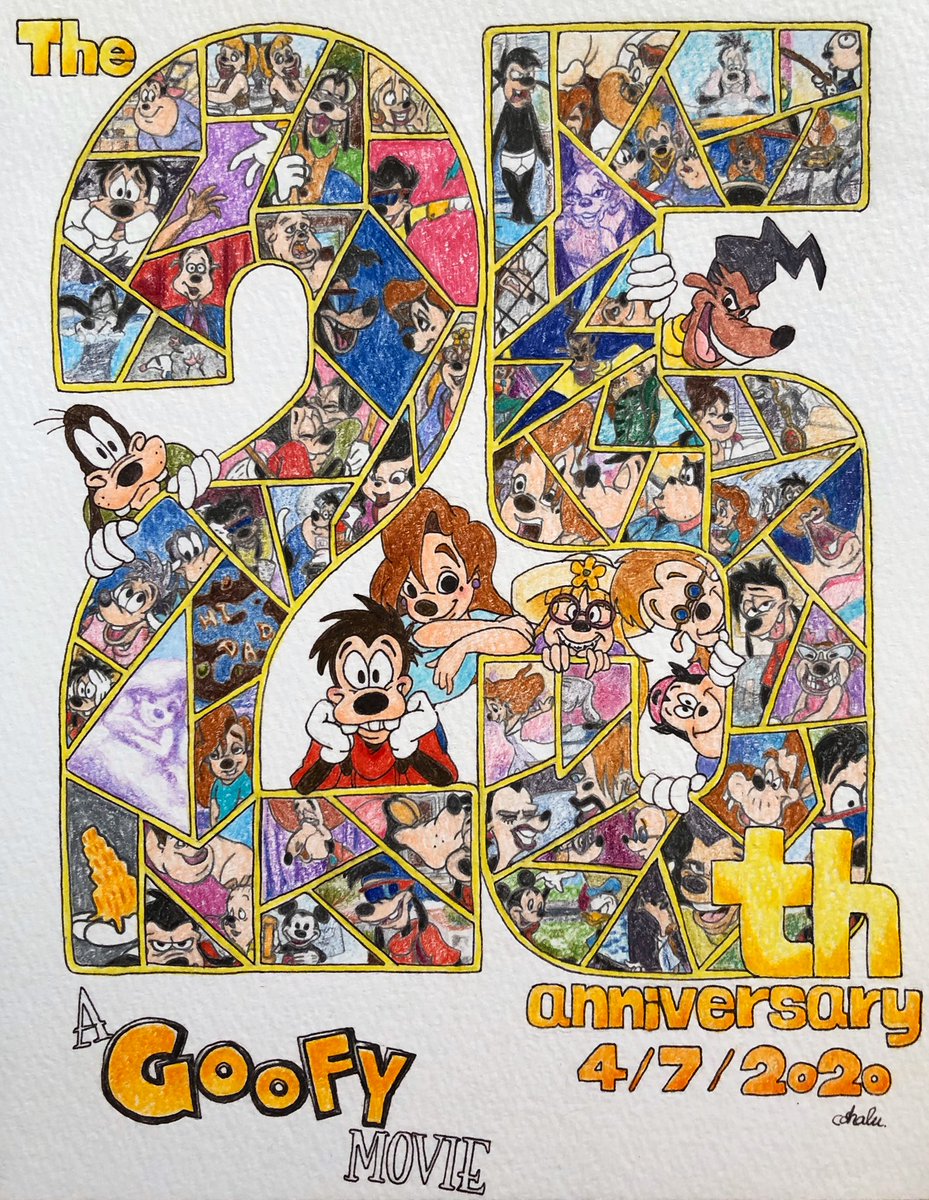 Uzivatel こはる Na Twitteru Congratulations On The 25th Anniversary Of A Goofy Movie S Release マックス映画デビューおめでとう ロクサーヌ ボビー ステイシー パワーライン その他初出演キャラ達happy Birthday 25周年おめでとう ホリデーは最高