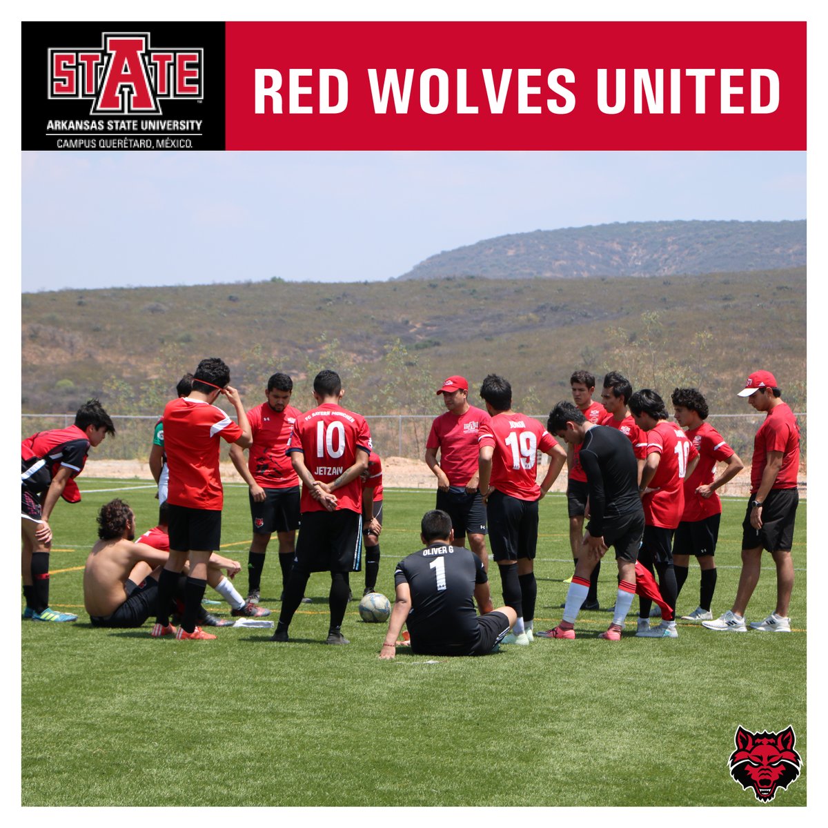 arkansasstatemx's tweet photo. Red Wolves united in this hard times, Red Wolves united for life. 🐺 🆙

Celebrate the International Day of Sports for Development and Peace! Share with us how you celebrate this day during this social distancing   using the hashtag #ASUCQSports4Peace and #PackPractice https://t.co/mJBsI1FhVv