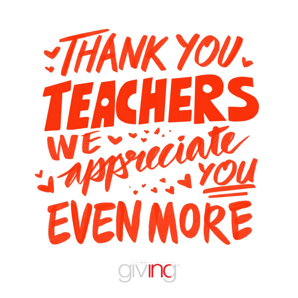 INCMediaNews's tweet photo. 📝 To the teachers who have dedicated themselves in mentoring and educating our children, and are now providing resources to help us homeschool our kids—we appreciate you! 😊🍎📚 https://t.co/fkQbYsvLlF