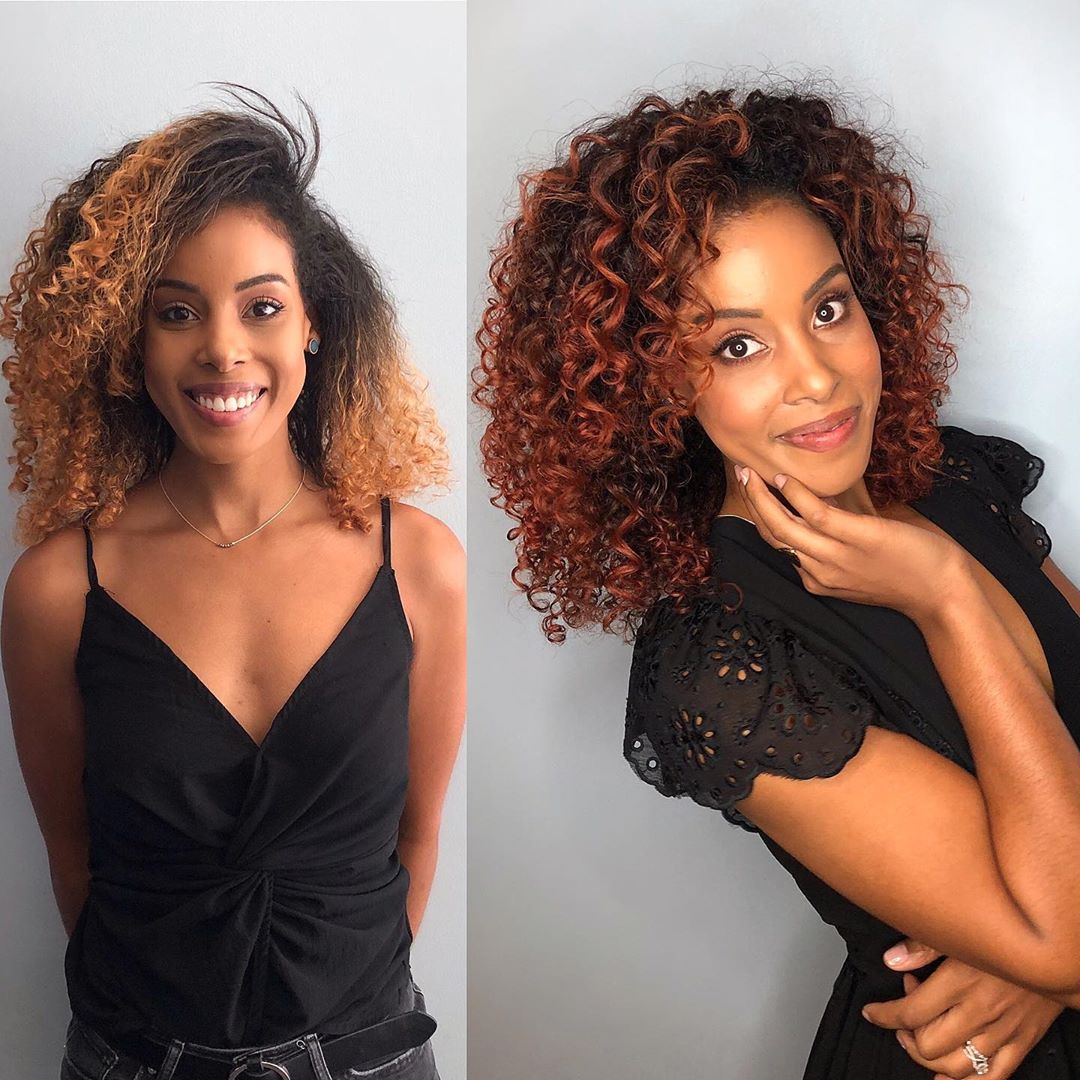 WellaHairUSA's tweet image. JAW 👏ON 👏 THE 👏 FLOOR 👏 We can't get enough of this red hot transformation #WellaPassionistaUSA @shand_hair created using new #KolestonPerfect Pure Auburn collection! 🔥 Double-tap if you're as obsessed as we are ❤️