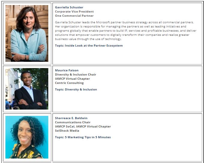 IAMCPVirtual's tweet photo. We have an epic meeting planned for tomorrow that includes special Microsoft guests: @gavriels1 &amp; Alante´Fields, plus @bhardia @dmfaison @SharrBaldwin @CRITICALSTART.
Don't miss this #IAMCPVirtualLearning opportunity. 

Register today! https://t.co/wIiFYFZEx8 #IAMCP #MSPartner https://t.co/HjgQxYAiAm