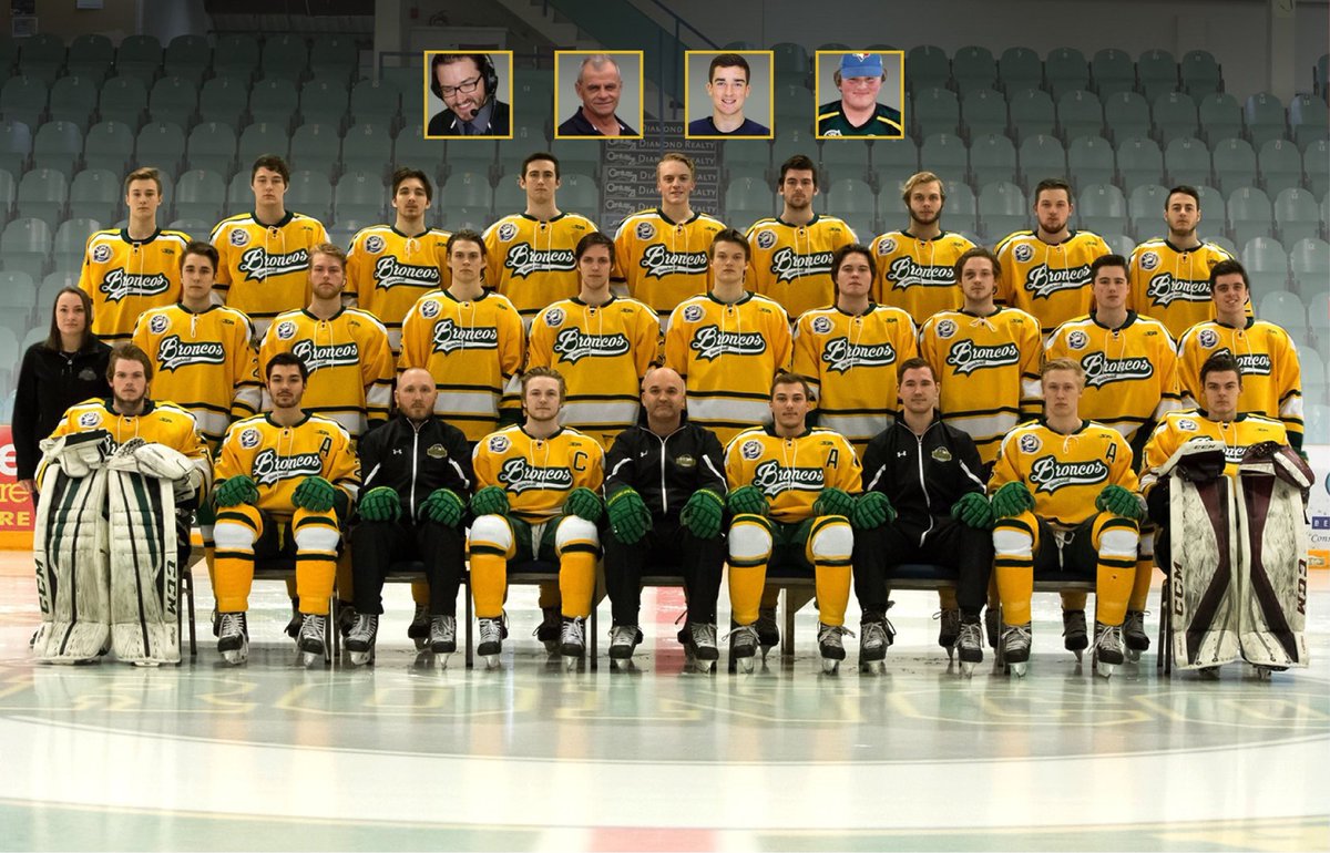 hockeysask's tweet image. April 6th, 2018 was a day the hockey world was in mourning and wrapped its collective arms around the Broncos and  community of Humboldt. We continue to hold in our memories the 16 lives lost and remain strong for the 13 survivors. Forever in our hearts. We remain #HumboldtStrong