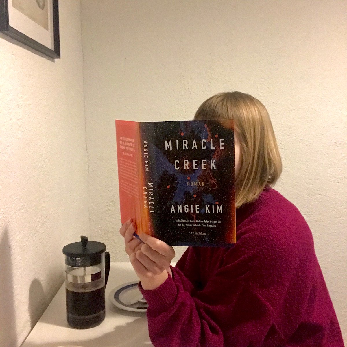 <a href="/diogenesverlag/">Diogenes Verlag</a> Aufgabe 1: Wir lesen gerade „Miracle Creek“ von Angie Kim. Die Autorin fragt in ihrem Roman, wie weit wir gehen würden, um unsere schamvollsten Geheimnisse zu bewahren.
#StayAtHomeReadABook #einbuchtutgut #readlocal