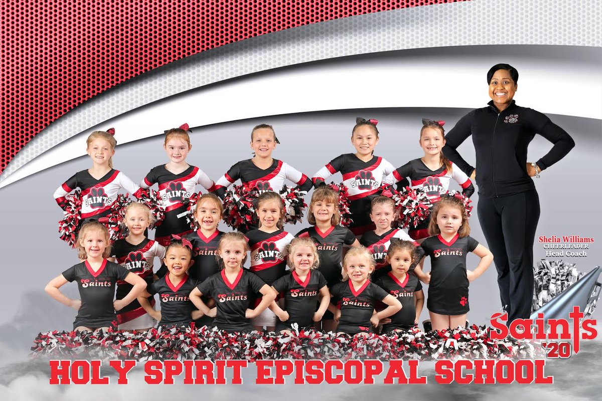 MiniSaintsCoach's tweet photo. 2019-2020 HSES CHEERLEADERS 📣 #wearehses #welovehses #hsessaints https://t.co/oxVbfsCbdw