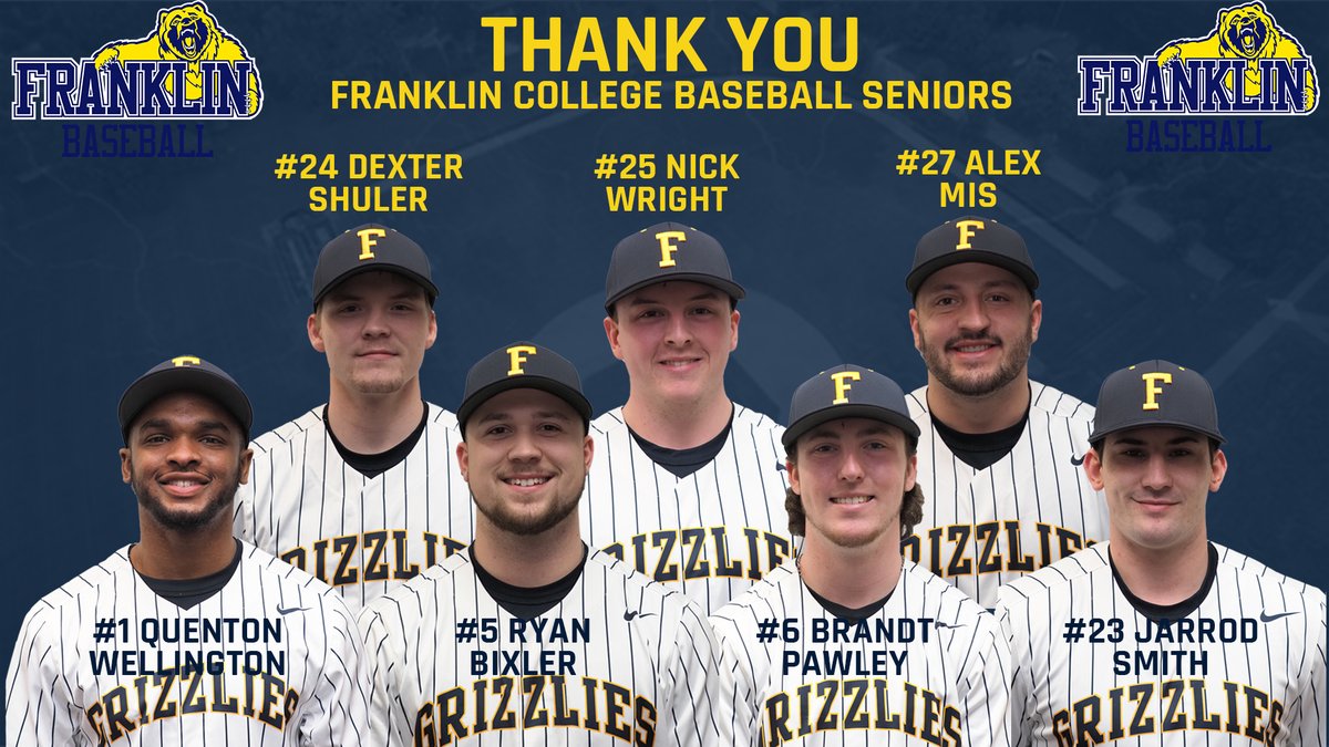 FCGrizAthletics's tweet photo. This week, we are highlighting our spring senior student-athletes for everything they have accomplished with #TEAMGRIZ over the last four years. 

Up first, a "thank you" to our @FCGrizBaseball seniors. Click below for profiles on all 7 athletes. 

https://t.co/gSDctjCACe https://t.co/kU0P58Thhz
