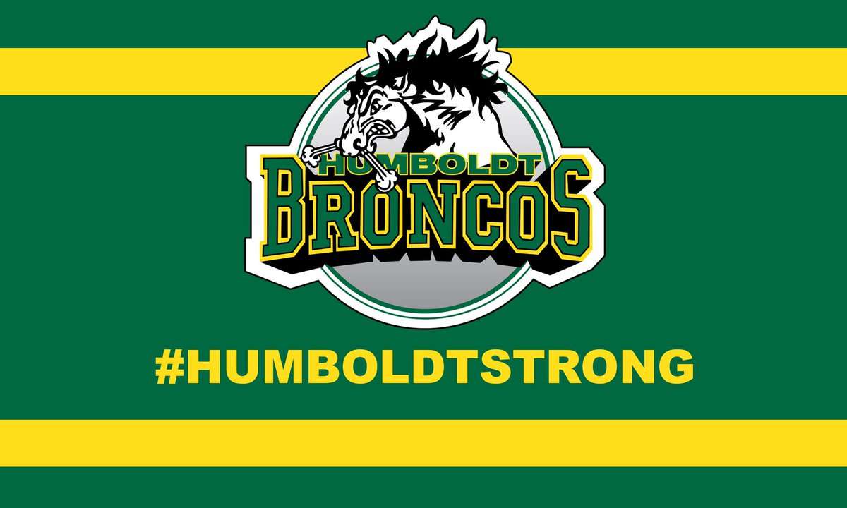 jkenney's tweet photo. 2 years ago, on a rural highway in Saskatchewan, 16 people were killed and 13 injured when a truck collided with the bus carrying the Humboldt Broncos junior hockey team.

Today we remember and honour the memory of those we lost. 💚💛 #HumboldtStrong

https://t.co/8nLoOkzaPK https://t.co/bU9GiMh2Dl