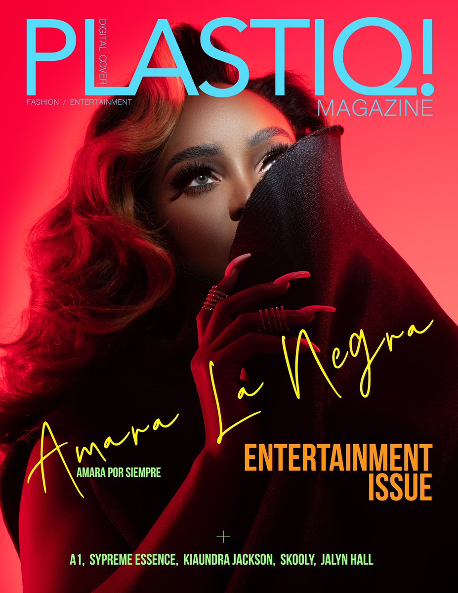 PlastiqMagazine's tweet photo. DIGITAL COVER FEATURING @AmaraLaNegraALN https://t.co/SOe1FkH34J
