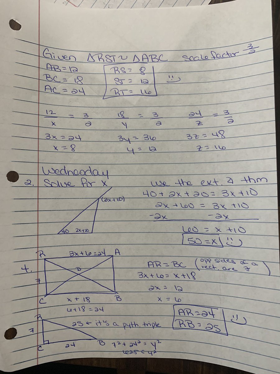 MCEMTHDept's tweet photo. 1st/2nd hour: Geo Weekly Math Review Q2:1 Notes. We are beginning our spiral review. Each page will take 1 to 2 days. I’ve worked several problems. If you need me to work more, please let me know. Thanks for working so hard! https://t.co/iMJqD7Plr9