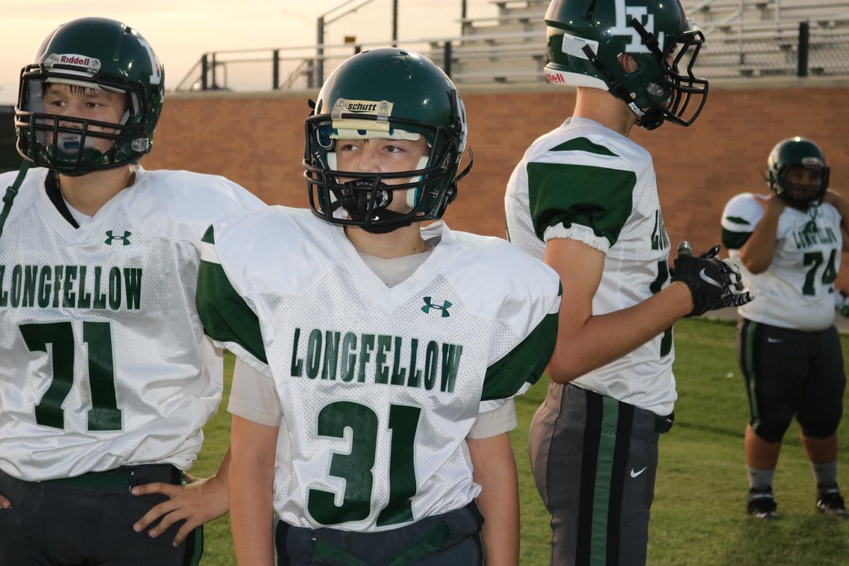 LMSLionsFB's tweet photo. Our Highlight Lion of the Week is Jesse Wilson! Jesse is an 8th grade LB! His favorite sports teams are OU and the Browns, his favorite class is math, and his favorite thing about Longfellow is the weight room! #FutureTwolves #Family https://t.co/87LKDSzKNw